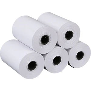 5 Rolls Termal Kağıt Rulo 57 * 30MM Yanlış Sorular Notlar Taşınabilir (Yurt Dışından)