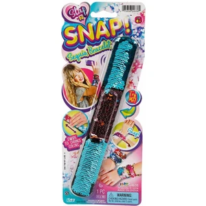 Renk Değiştiren Çıt Çıt Bileklik - Açık Mavi - Beyaz