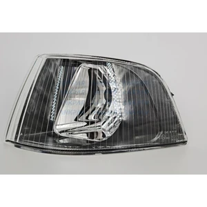 Volvo S40(2003-2004) Sinyal Lambası Sol (Siyah Tabanlı/şeffaf Cam), 30621835