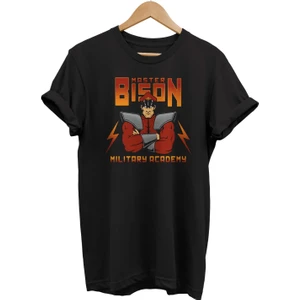 Street Fighter Mr. Bıson Gym Baskılı %100 Pamuk Oversize T-Shirt Büyük Beden Tişört