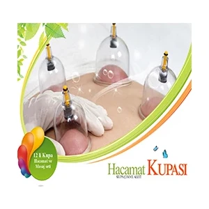 12 Li Kupa Hacama T ve Masaj Seti