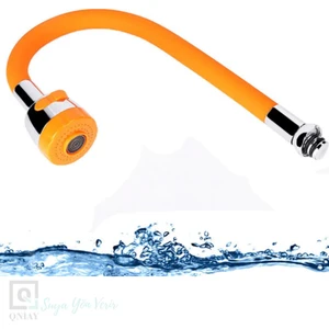 Pratik Lüx Oynar Başlıklı Tasarruflu Silikon Musluk Başlığı Kubar Çift Fonksiyonlu