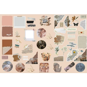 Tellgraf Karışık Sticker (21X31 Cm)