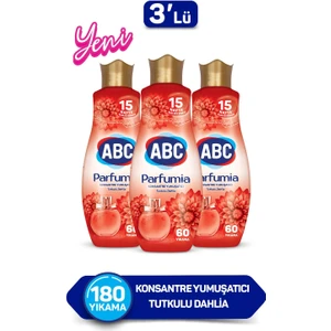 Abc Konsantre Yumuşatıcı Parfumıa Tutkulu Dahlıa 1440 Mlx3 Adet