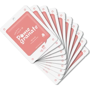 Mjcare Nar Özlü Kağıt Yüz Maskesi 10'lu – Tüm Cilt Tipleri İçin Yoğun Nemlendirici ve Besleyici Bakım