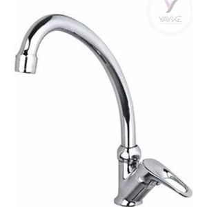 Mermerden Tekli Aç Kapa Mix Evye Lavabo Bataryası (Soğuk Su Girişli )
