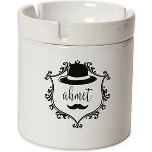 Hediye Rengi Isme Özel Seramik Küllük 