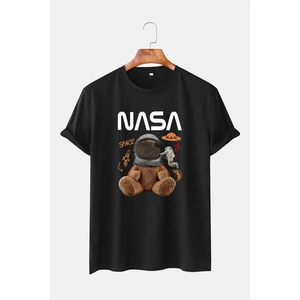 Muwen Butik Unisex Nasa Baskılı Tshirt