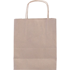 Paket Parti Kraft Kağıt Çanta 25'li Günlük Kullanım İçin 25x12x31 cm Kahverengi