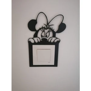 Leylazer Mickey Mouse Priz Anahtar Çerçeve Süsü