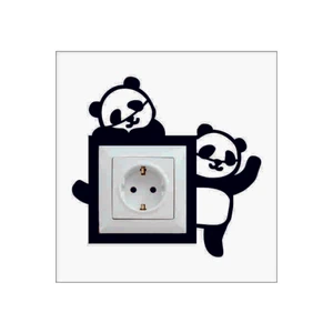 Ahşap Prizlik Panda Çocuk Odası