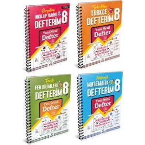Arı Yayıncılık 8.Sınıf Akıllı Defter Serisi