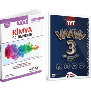 Miray Yayınları TYT 30 Kimya Deneme & 3 Genel Deneme