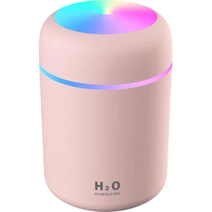 USB Serin Nemlendirici Aromaterapi Aroma Yağı Difüzör Ev Spa Ofis Pembe Için