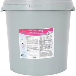 Bizim Havuzcu Deep Blue 25 kg Toz Klor Kalsiyum Hipoklorit Granül % 65 - % 70 Stabilizörsüz  Şok Klor – Calcium Hypochlorite