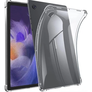 Samsung Tab A8 X200 10.5 2021 Kalem Koymalı Silikon Kılıf Şeffaf
