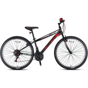 Xcx 50 - 26 mtb - 14- 21 Vites - V.b. - Mat Siyah-Kırmızı Beyaz