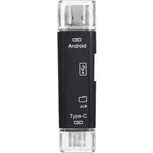 Kkmoon 3 In 1 Type-C Kart Okuyucu Mikro USB Type-C Otg Uzatma (Yurt Dışından)