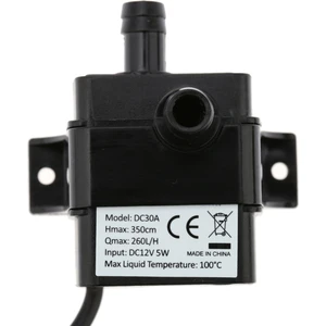 Mini DC12V 5W Mikro Fırçasız Su Pompası (Yurt Dışından)