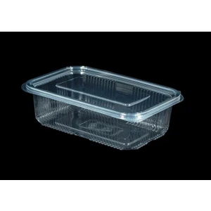 Ersin Ambalaj Plastik Sızdırmaz Gıda Kabı 100'LÜ 750 gr Düz Kapak