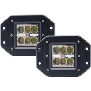 6 Ledli 4500 Lümen Off Road Gömme Sis Lambası
