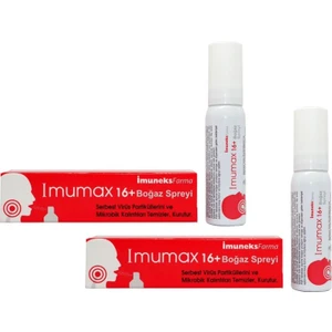 Boğaz Spreyi 16+ Yaş 30 ml 2 Adet