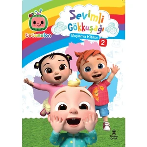 Cocomelon Sevimli Gökkuşağı Boyama Kitabı 2
