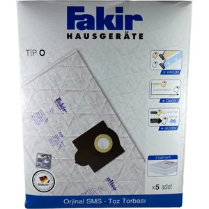 Halı Yıkama Makinesi Toz Torbası Tip O