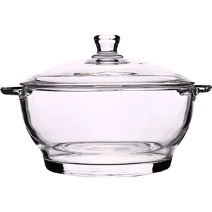 Three Beans Mikrodalga Kase Cam Salata Kase Mutfak Züccaciye Salata Kase Temperli Cam Kase Mikrodalga Fırın Yiyecek Kase Mutfak Aksesuarları | Kaseler (Yurt Dışından)