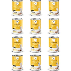Chef's Choice Tahılsız Tavuk Etli Ezme Kedi Konservesi 400 gr x 12 Adet