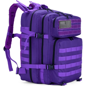 Three Beans 45L Adam / Kadınlar Askeri Sırt Çantası Taktik Crossfit Spor Çanta Spor Su Geçirmez Molle Bug Out Çanta Açık Hiking Trekking Sırt Çantası (Yurt Dışından)