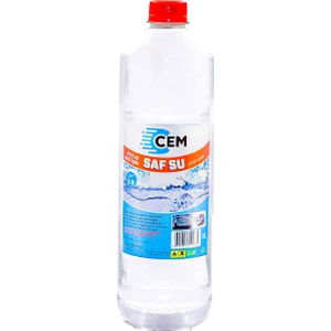 CEM CAR CARE Saf Su Ütü ve Akü Suyu 1 LT (Üretim Yılı 2024)