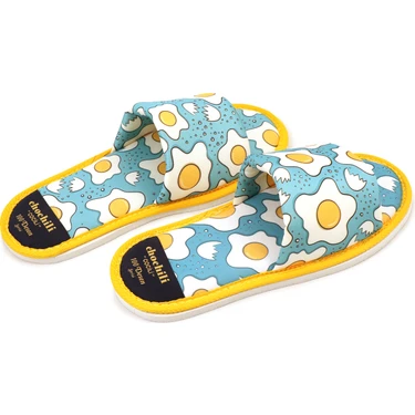 Chochili Unisex Yeşil Yumurta Desenli Önü Açık Yumuşak Fiyatı - Main Image