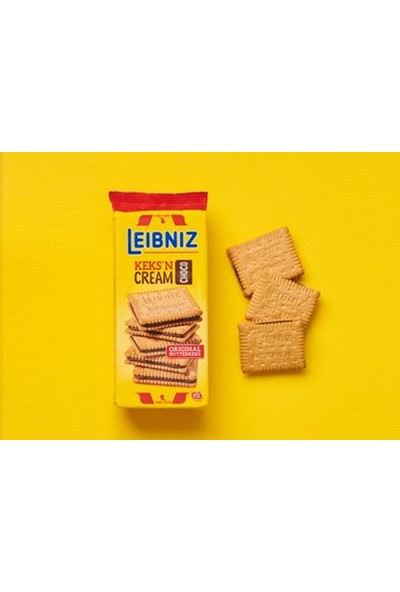 Leibniz Sandviç Kurabiye Bahlsen Leibniz Keks'n Çikolatalı Kremalı 190 gr