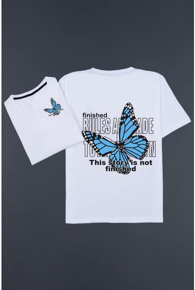 Trendypassion Sırt Baskılı Tasarım Tshirt