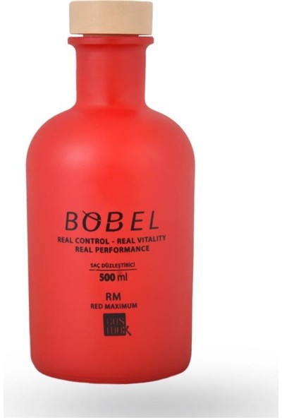 Bobel Saç Düzleştirici Red Maxımum -500 ml