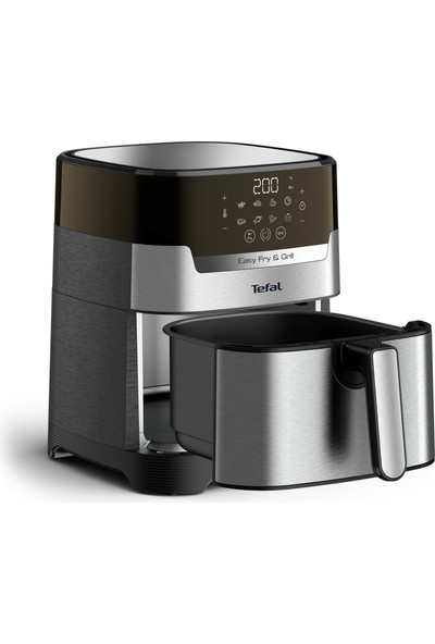 Tefal EY505D Easy Fry & Grill Precision+ Yağsız Fritöz Airfryer, 4,2 Litre Kapasite, Hava ile Kızartma & Izgara - 1510002069