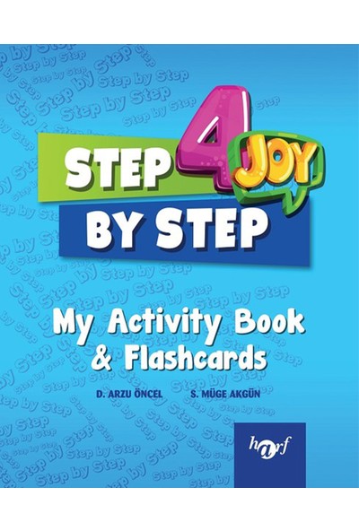 Harf Yayınları 4. Sınıf Step By Step English My Activity Book & Flashcards