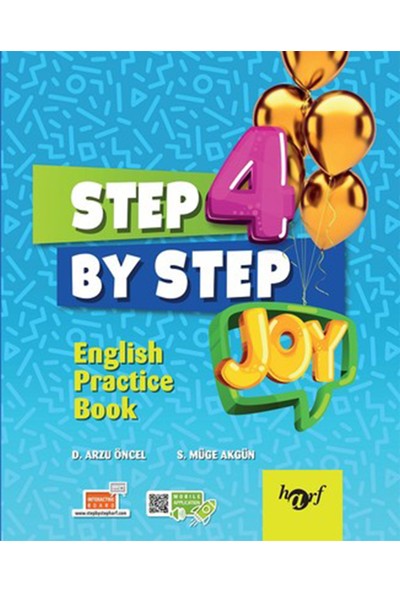 Harf Yayınları 4. Sınıf Step By Step Joy English Practice Book