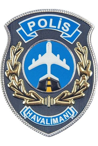 Asperas Grup Polis Havalimanı Göğüs Arması/brövesi