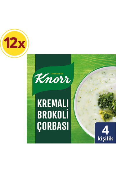 Knorr Brokoli Çorbası Kremalı 70 gr X12