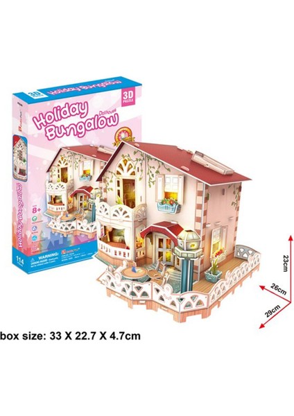 Modern Loft Dubleks Daire Avrupa Tarzı Dollhouse Minyatür Dıy Ev (Yurt Dışından) fiyatları
