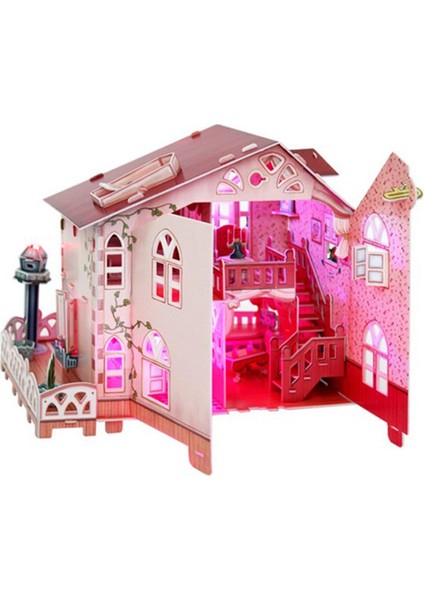 Modern Loft Dubleks Daire Avrupa Tarzı Dollhouse Minyatür Dıy Ev (Yurt Dışından) fırsatları