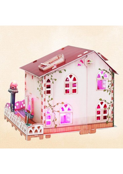 Modern Loft Dubleks Daire Avrupa Tarzı Dollhouse Minyatür Dıy Ev (Yurt Dışından) indirimleri
