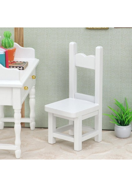 1/12 Ölçekli Dollhouse Mobilya Sandalye Ev Çıkarcılığı Mutfak Dekorasyon Için Dıy (Yurt Dışından) indirimleri