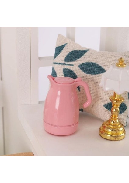 Pembe Dollhouse Su Kettle Su Kazan Minyatür 1:12 (Yurt Dışından) fırsatları