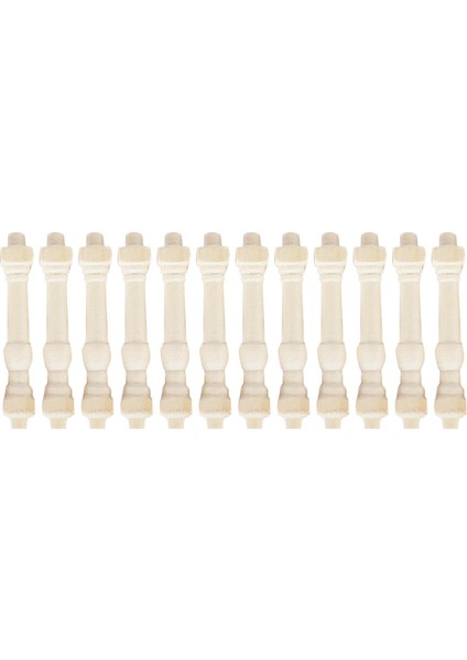 12 Dollhouse Mini Inşaatçılar Timbersi 1:12 Balkon Korkuluk Için Ahşap Kürekleri (Yurt Dışından) fiyatları