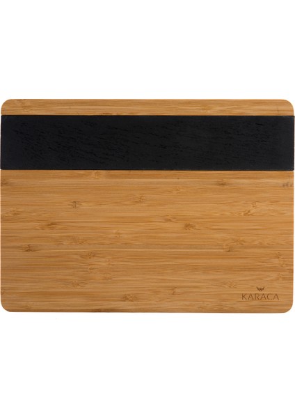 Black Wood Kesme Tahtası-L