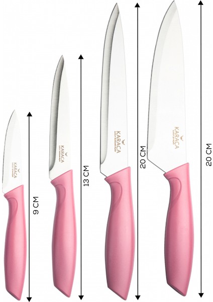 Riga Rose 4lü Bıçak Seti fırsatları