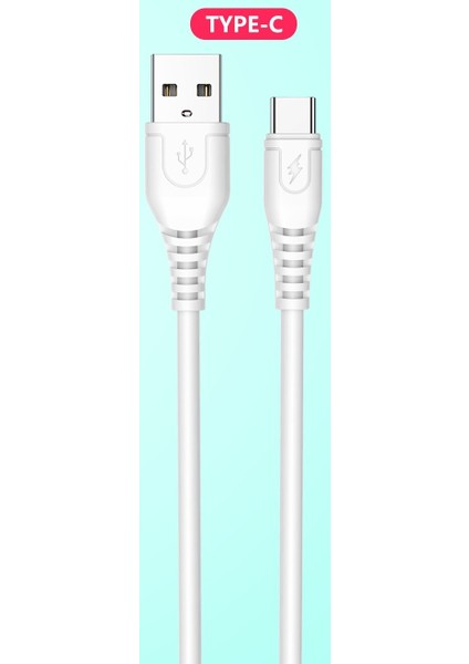 1 Metre 6 Amper 6A Huawei Samsung Lg Sony Xiaomi Oppo Uyumlu Type-C USB Super Fast Şarj Şarz Kablosu Type-C 6 Amper 6A